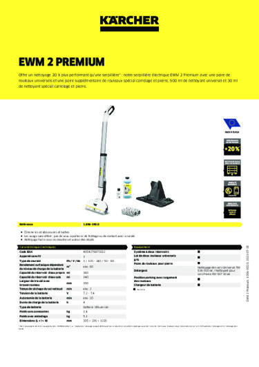 Informations sur le produit