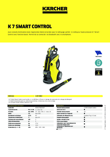 Informations sur le produit