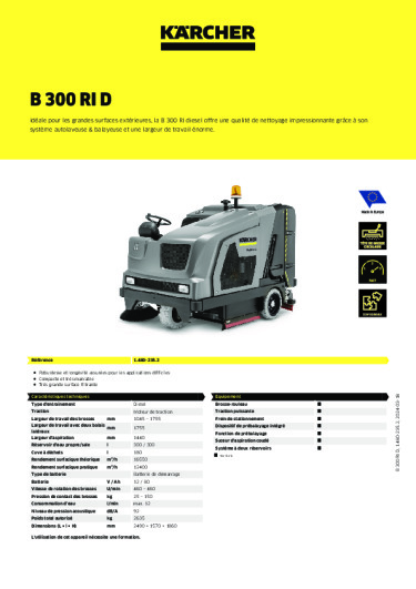 Informations sur le produit