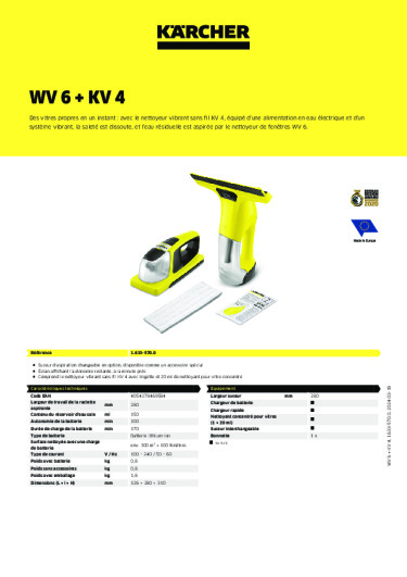 Informations sur le produit