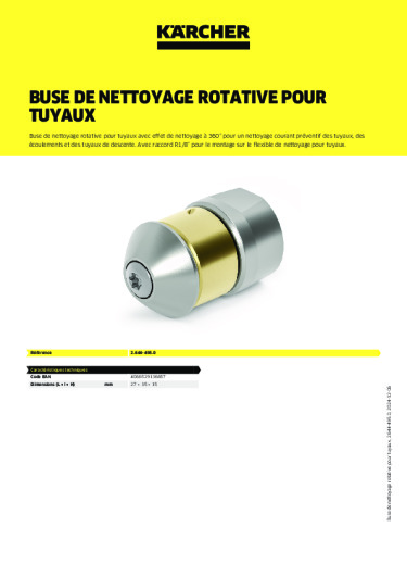 Informations sur le produit