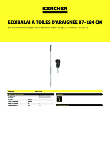 Informations sur le produit