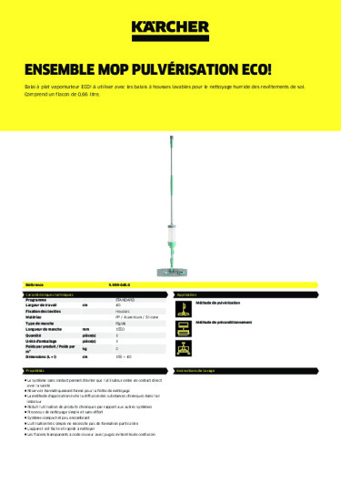 Informations sur le produit