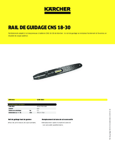 Informations sur le produit