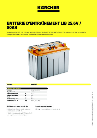 Informations sur le produit