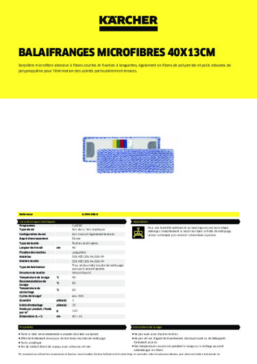 Informations sur le produit