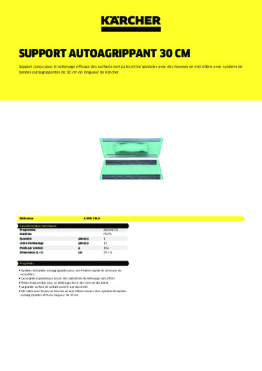 Informations sur le produit