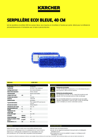 Informations sur le produit