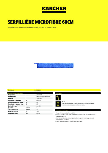 Informations sur le produit