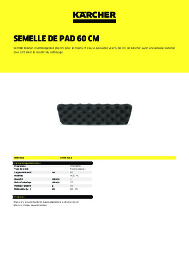 Informations sur le produit