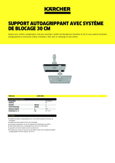 Informations sur le produit