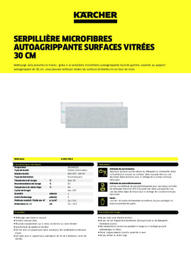 Informations sur le produit