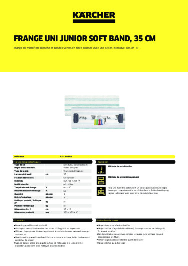 Informations sur le produit