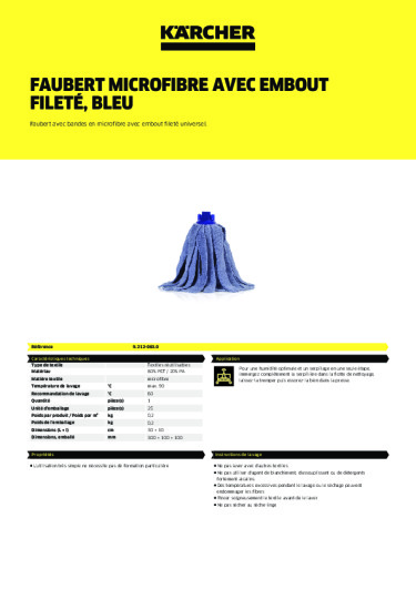 Informations sur le produit