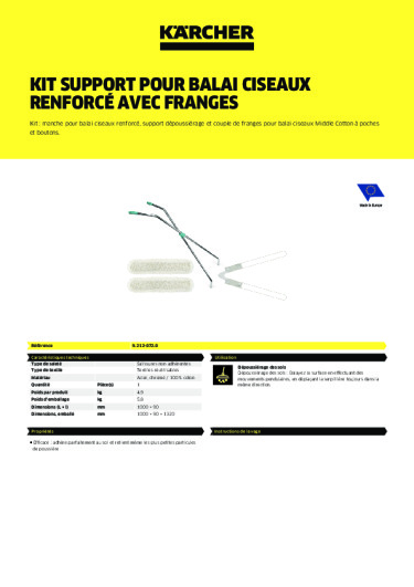 Informations sur le produit