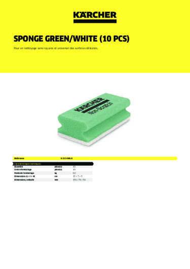 Informations sur le produit