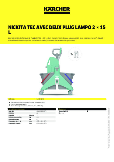 Informations sur le produit