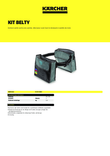 Informations sur le produit