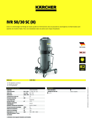 Informations sur le produit