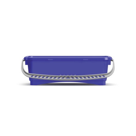 Seau rectangulaire 10 l, bleu