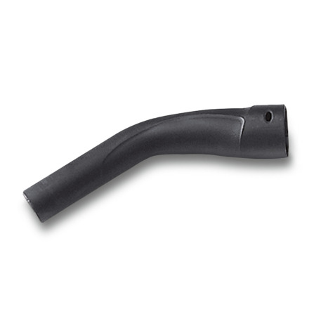 Coude, NT, DN 40, plastique, attache 1.0 côté flexible, cône côté accessoire