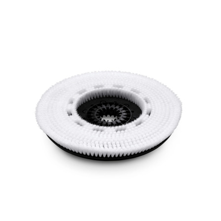 Brosse-disque, très souple, Blanc, 406 mm