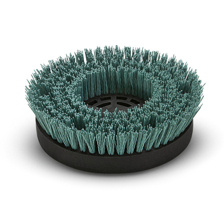 Brosse-disque, dur, vert, 170 mm
