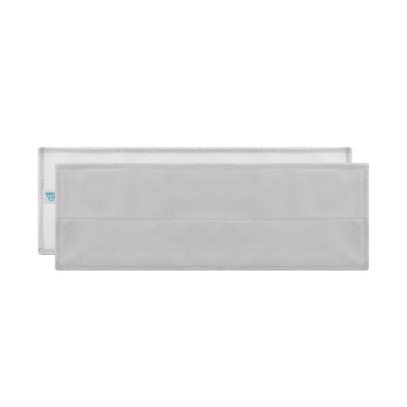 Serpillère microfibres auto-agrippante pour le verre 30 cm (5 pièces)