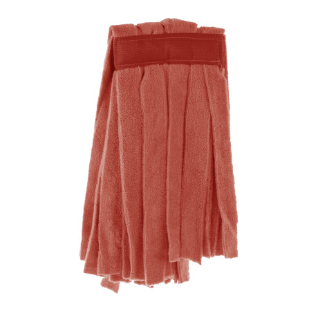 Faubert à rubans en microfibre, rouge