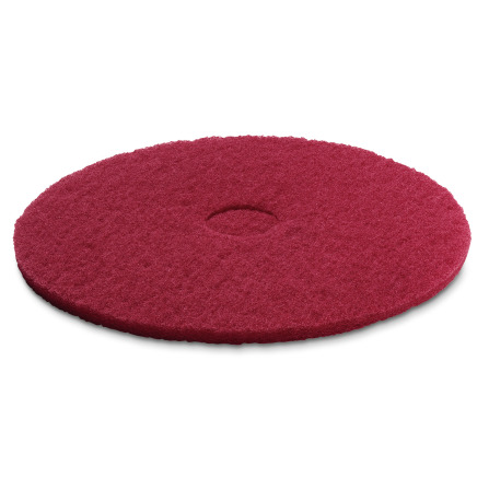 Pad, middelzacht, rood, 356 mm, 5 Stuk(s)