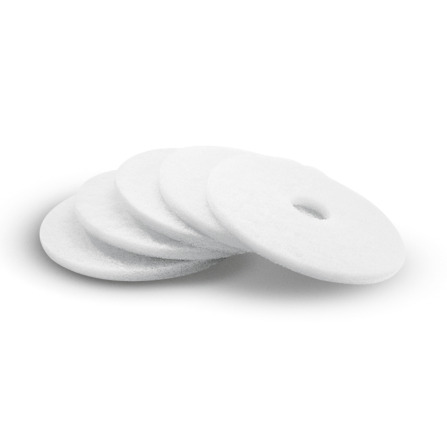 Pad, très souple, Blanc, 330 mm, 5 Pièce(s)