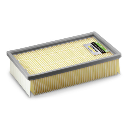 Filtre plissé plat Dry, étiquette verte, convient pour NT 65/2 Ap