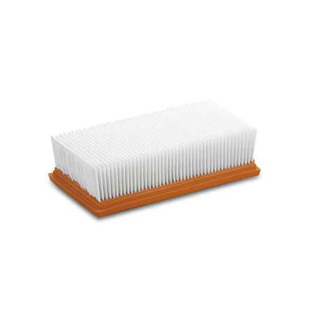 Filtre plissé plat PES