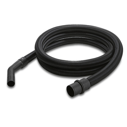 Flexible d'aspiration avec coude, NT, DN 40, longueur 4 m, attache 1.0, baïonnette 1.0