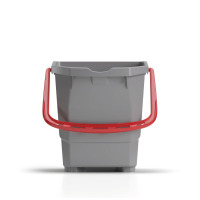 Seau gris 15 L