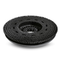 Brosse-disque, dur, noir, 355 mm