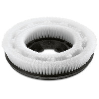 Brosse-disque, très souple, Blanc, 300 mm
