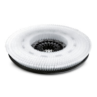 Brosse-disque, très souple, Blanc, 355 mm