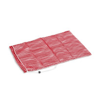 Filet à mop avec cordon de fermeture, rouge, 20 l.
