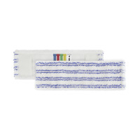 Microvezel mop Basic, wit, 40cm