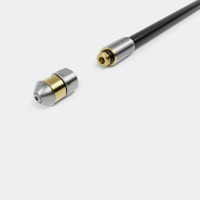 Buse de nettoyage rotative pour tuyaux