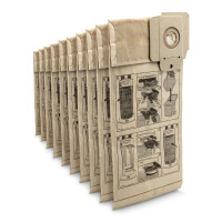 Sacs filtrants papier, 10 Pièce(s), CV 30/1, CV 38/1, CV 38/2, CV 48/2