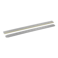 Lèvre d'aspiration kit PU 1180mm/46in, résistant aux hydrocarbures, rainuré, 1300 mm