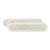 Frange pour balai ciseaux Middle Cotton pour dépoussiérage grandes surfaces, 100 cm