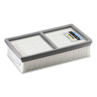Filtre plissé plat Wet & Dry, fibres PES avec revêtement PTFE, convient pour NT 65/2 Tact², NT 75/2 Tact² Me