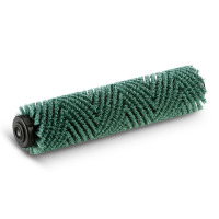 Brosse-rouleau, dur, vert, 550 mm