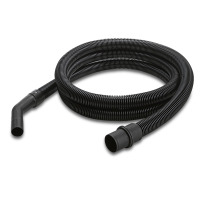 Flexible d'aspiration avec coude, NT, DN 40, longueur 4 m, attache 1.0, baïonnette 1.0