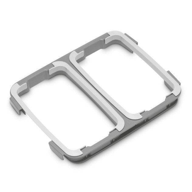 Adaptateur 2x70 l pour support pour sacs de 120 l