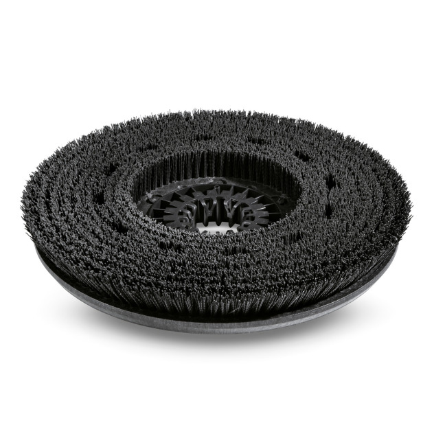 Brosse-disque, dur, noir, 355 mm