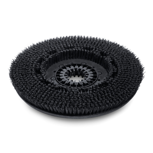 Brosse-disque, dur, noir, 550 mm
